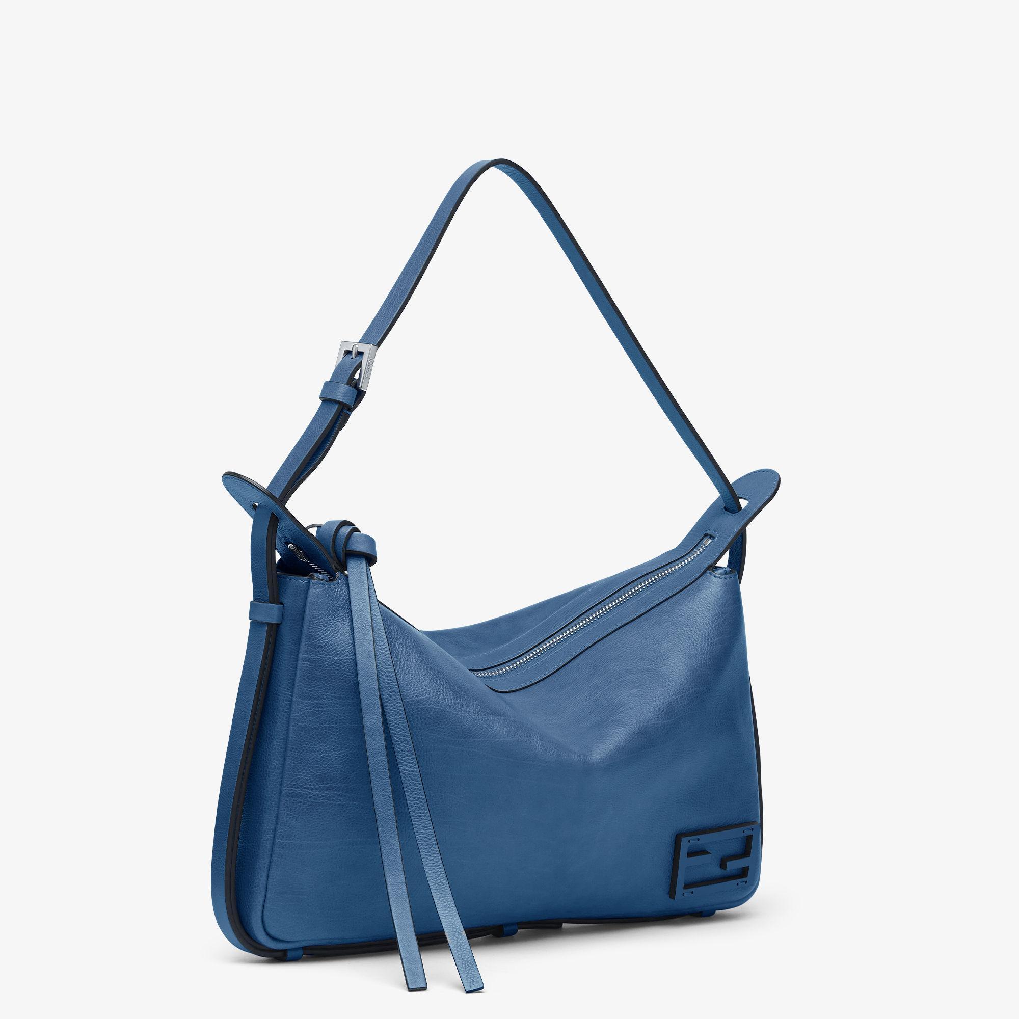 Simply Fendi MediumBlue leather bag Product Image