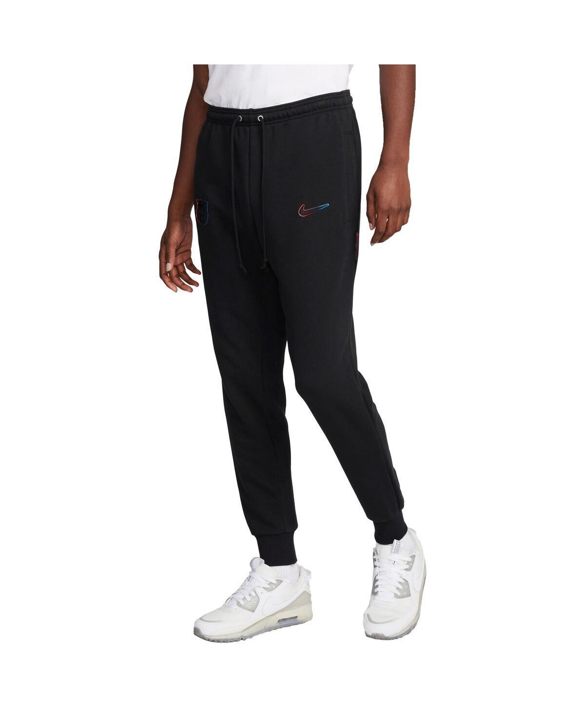 Nike Mens Black Barcelona 2024/25 Away Standard Issue Taper Pants Product Image