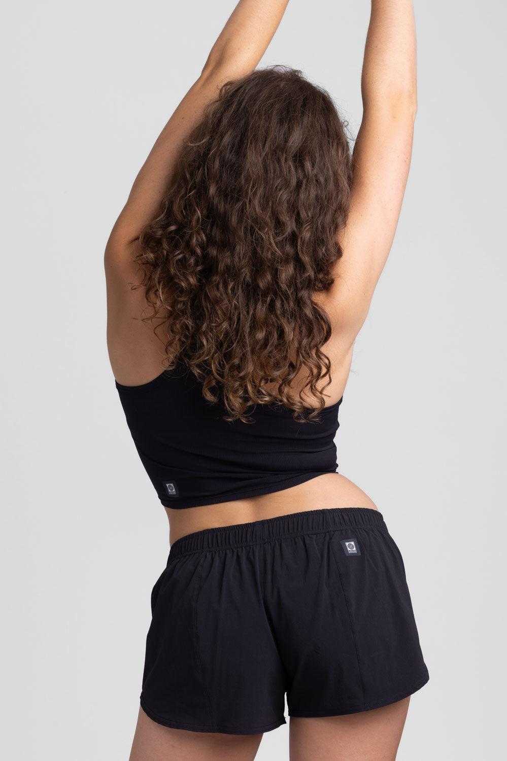 Bennie Run Short - Black Female Product Image