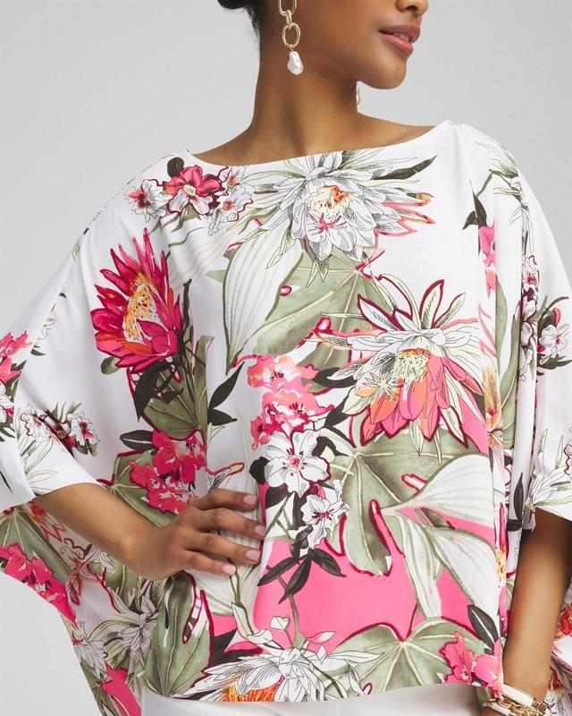 Floral Poncho Product Image