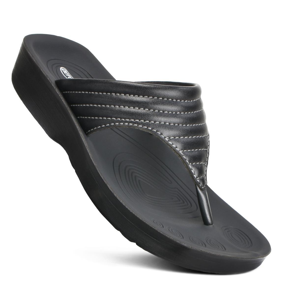 Aerothotic Mairin Womens Comfortable Thong Sandal Product Image