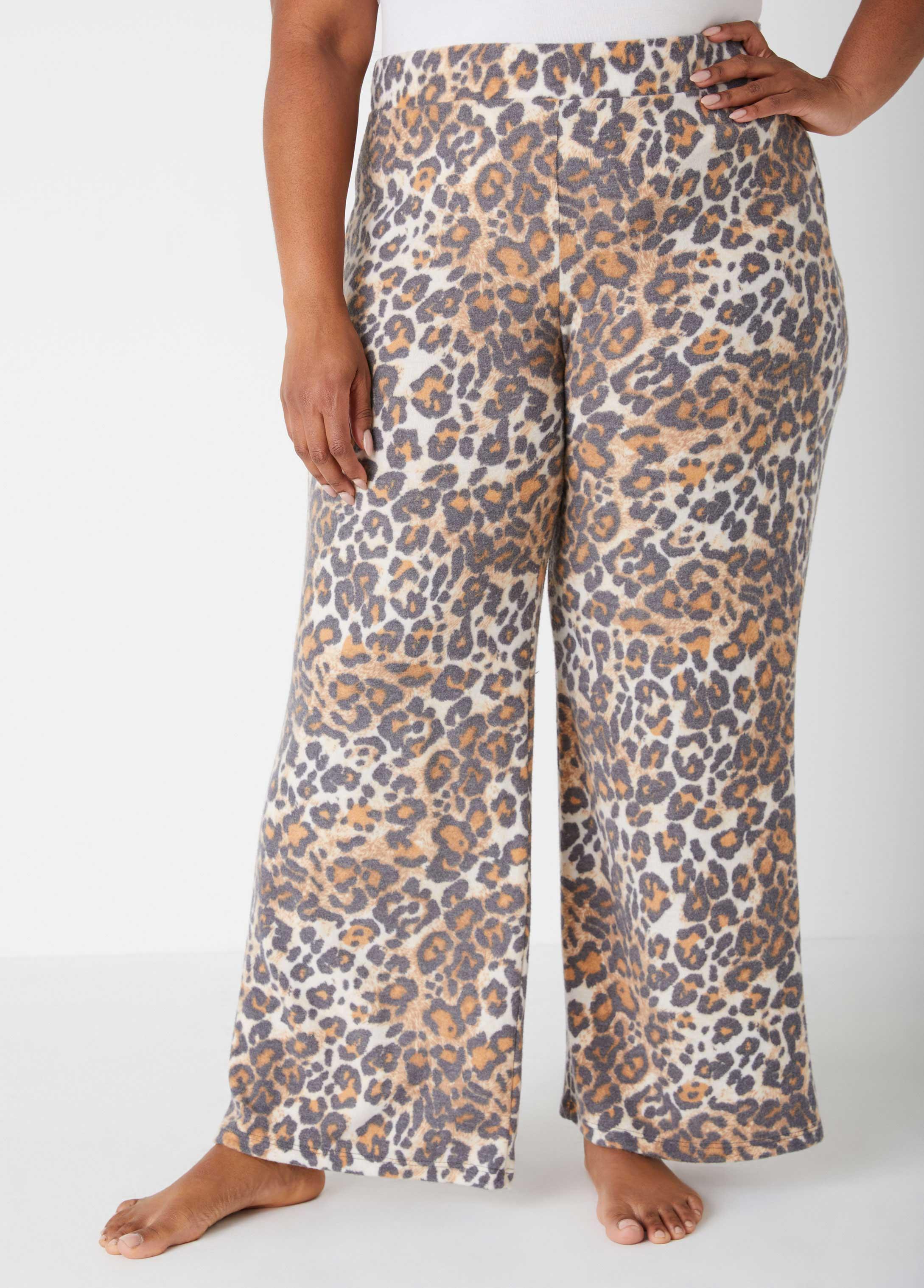 Plus Size Hacci Knit Lounge Pants Ashley Stewart Product Image