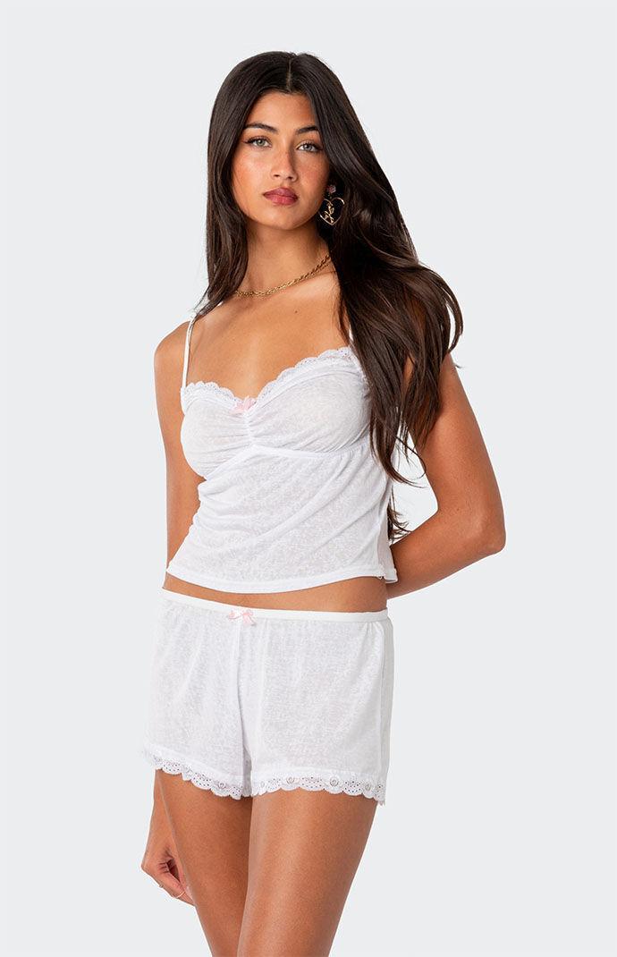 Edikted Women's Carla Ruched Tank Top Product Image