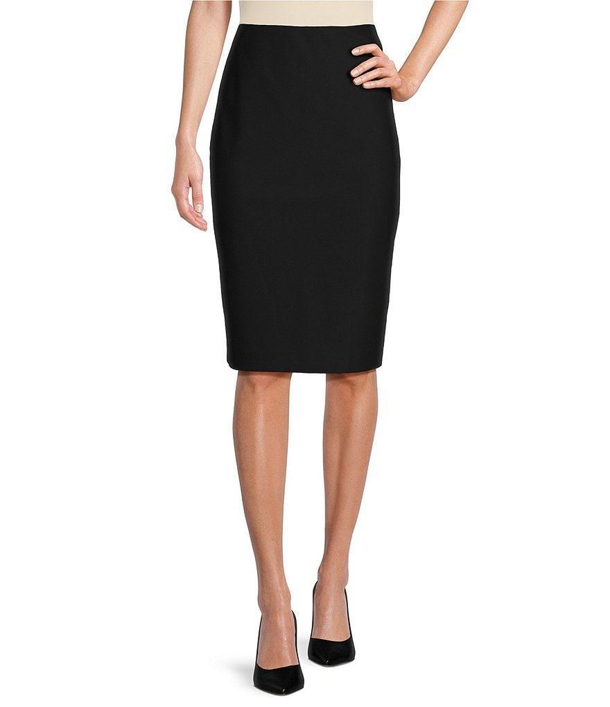 Donna Karan Ponte Knit Coordinating Pencil Skirt Product Image