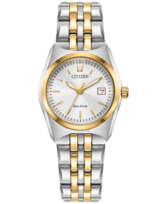 Citizen Womens Corso Three Hand Two Tone Stainless Steel Bracelet Watch Product Image