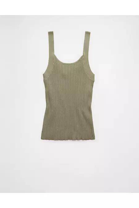 AE Scoop Neck Sweater Tank Top Womens Product Image