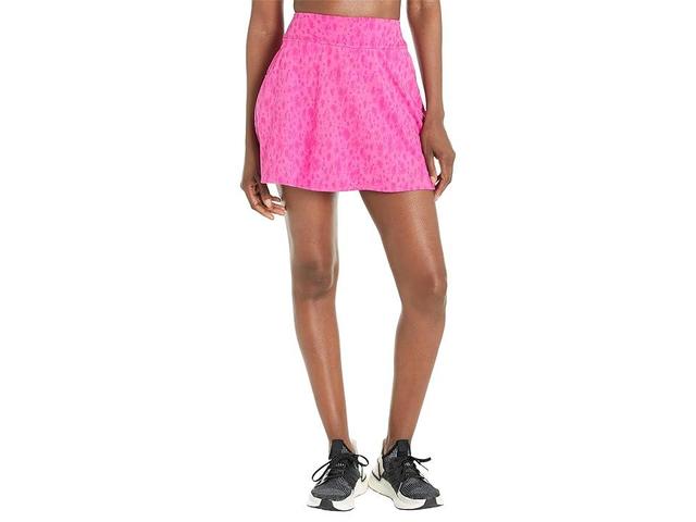 adidas Golf Printed 16 Skort (Lucid Fuchsia) Women's Skort Product Image