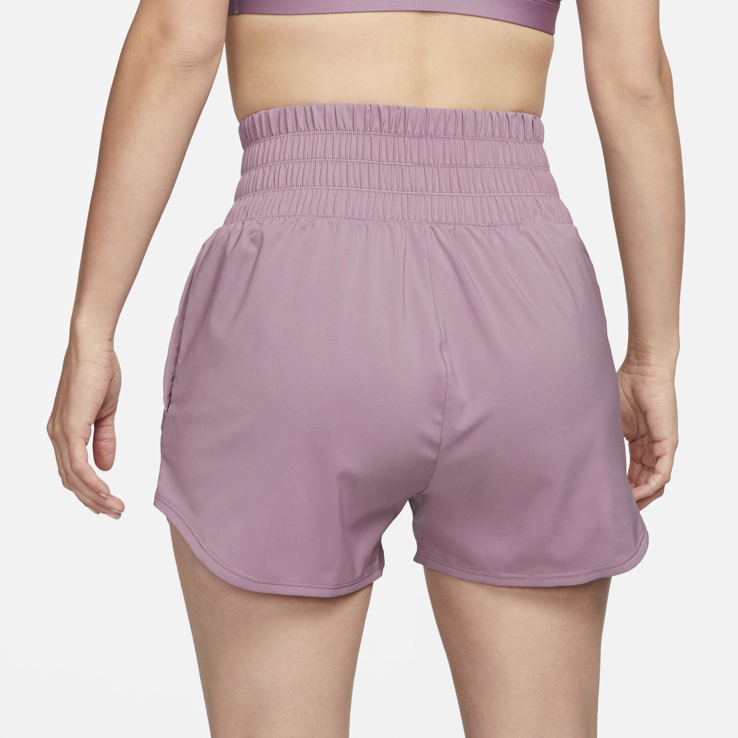 Nike Women's One Dri-FIT Ultra High-Waisted 3" Brief-Lined Shorts Product Image