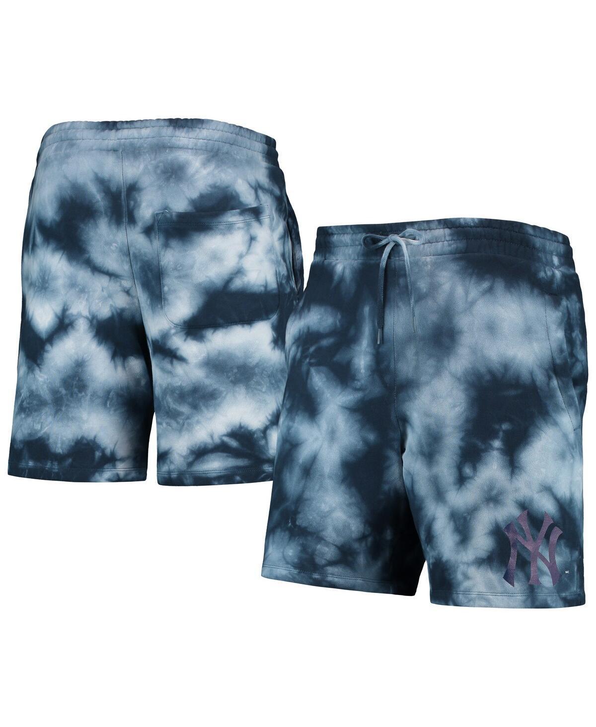 Mens New Era New York Yankees Team Dye Shorts Blue Product Image