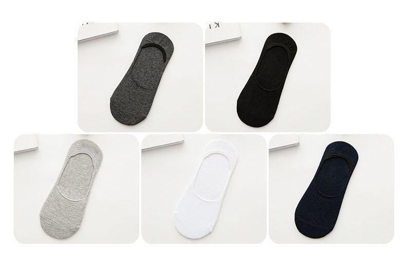 Plain No-Show Socks Product Image