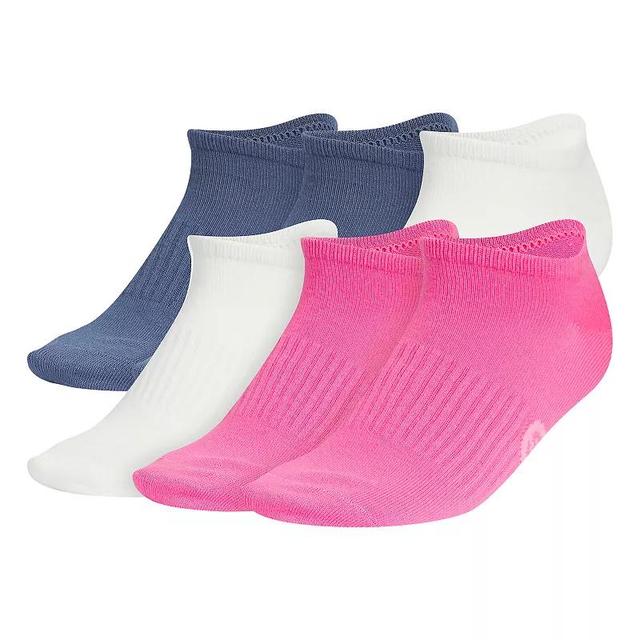 Womens adidas Superlite Classic 6-Pack No Show Socks Blue Product Image