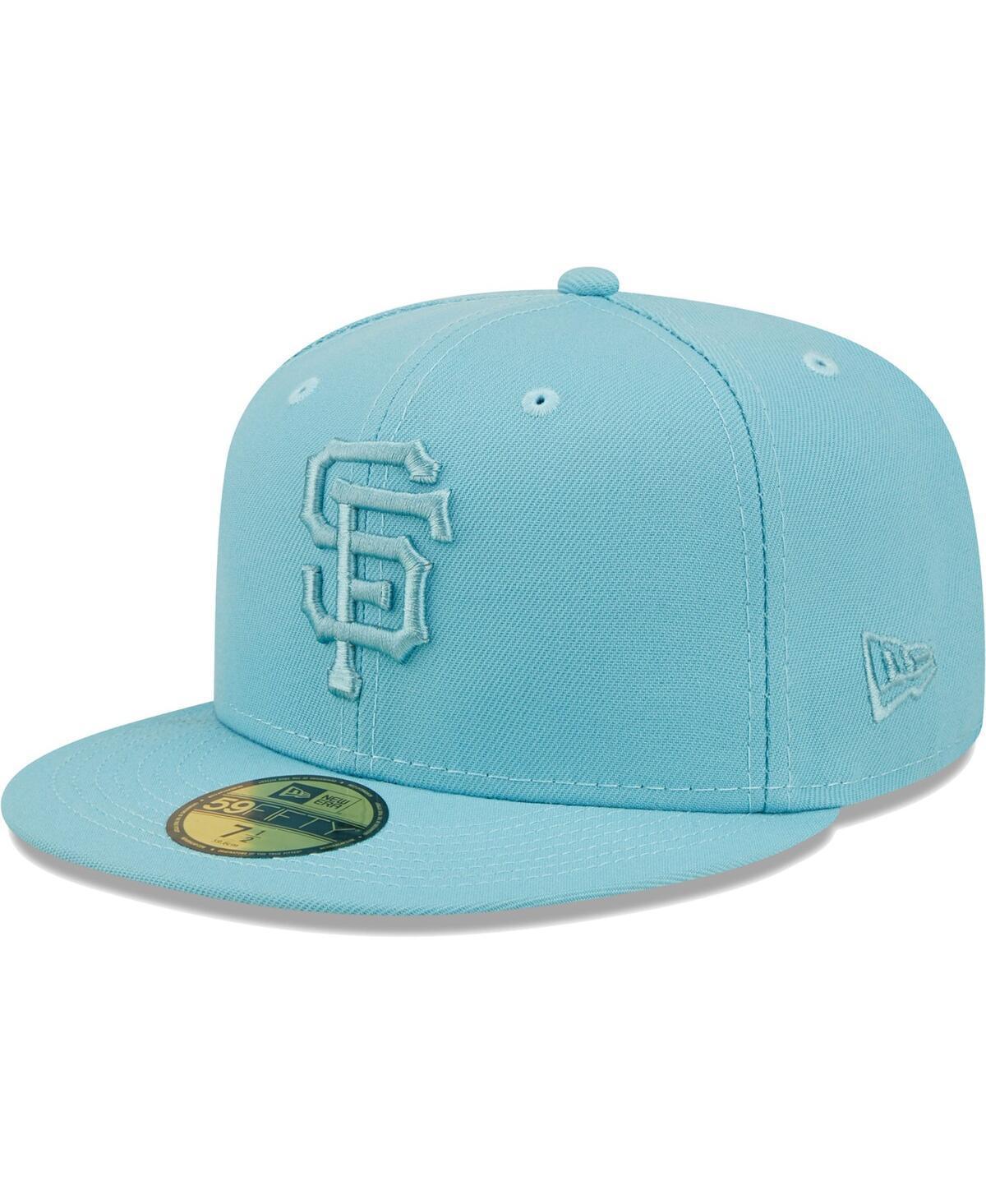 Mens New Era Light Blue San Francisco Giants Color Pack 59FIFTY Fitted Hat Product Image