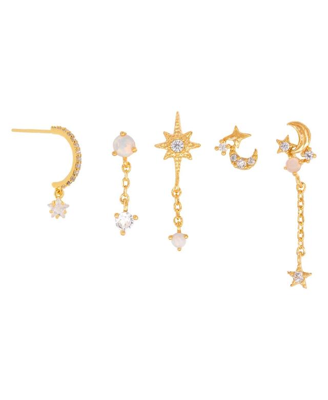 Girls Crew Womens Twinkle Opal Earring Set Product Image