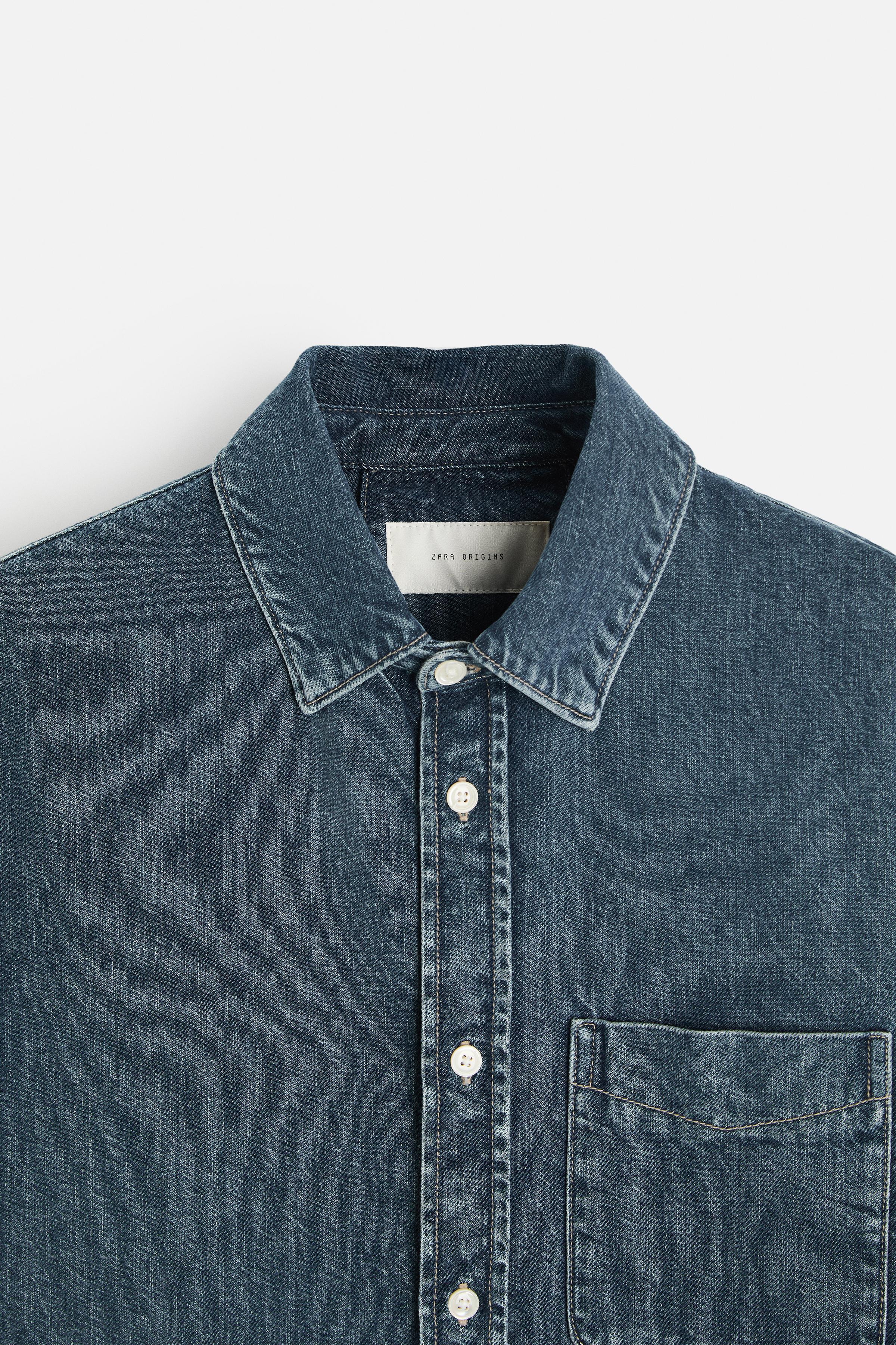 WASHED DENIM SHIRT Product Image