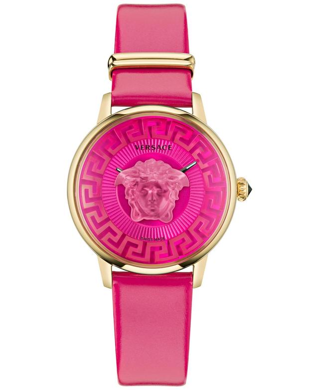 Versace Womens Swiss Medusa Alchemy Gold Ion Plated Bracelet Watch 38mm Product Image