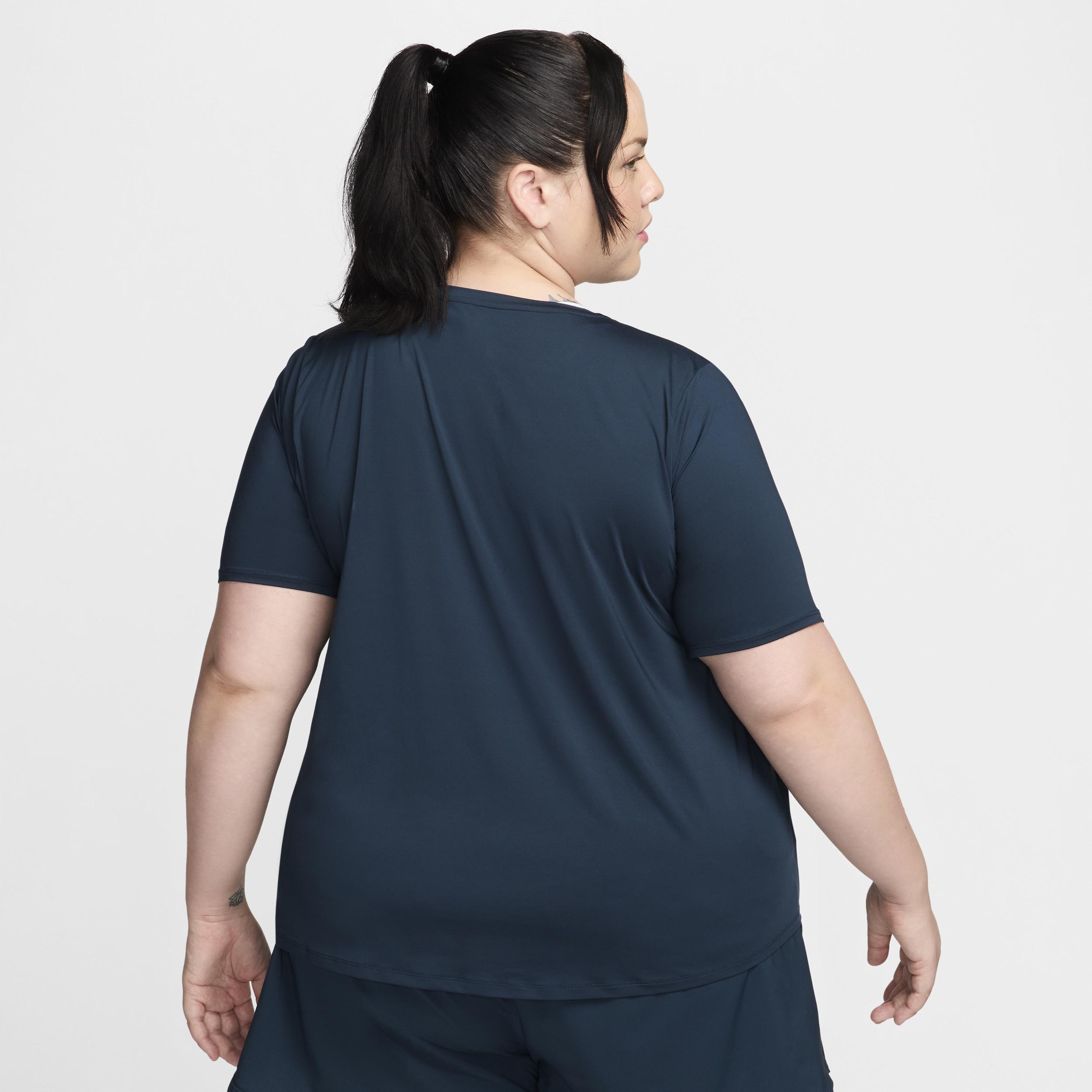 Nike Womens One Classic Dri-FIT Short-Sleeve Top (Plus Size) Product Image