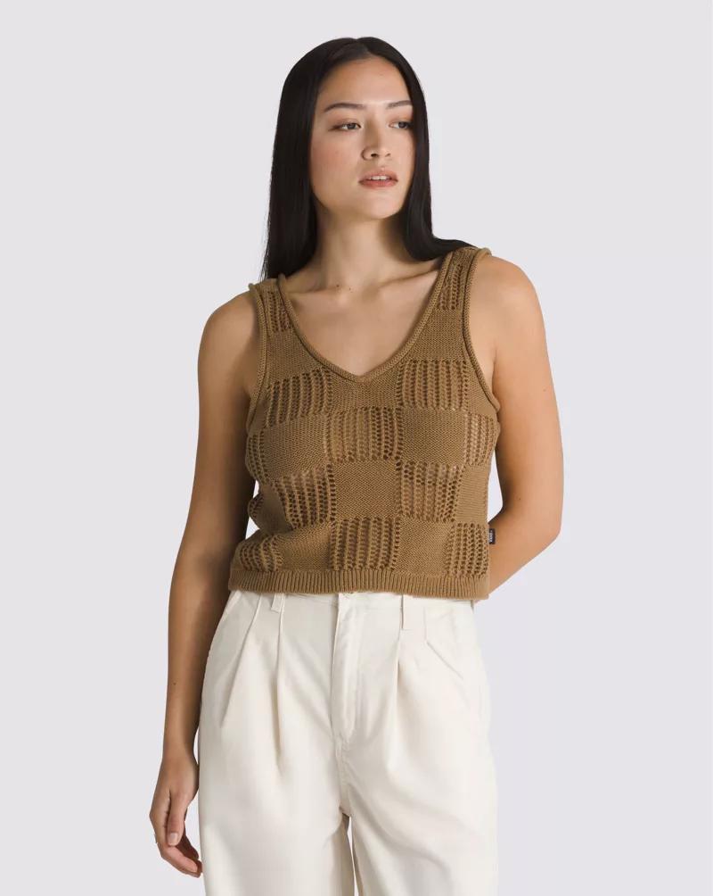 Cataluna Knit Tank Top Product Image