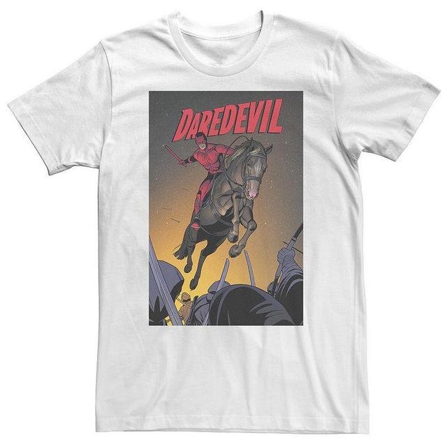 Big & Tall Marvel Daredevil Horse Comic Cover Tee, Mens Product Image