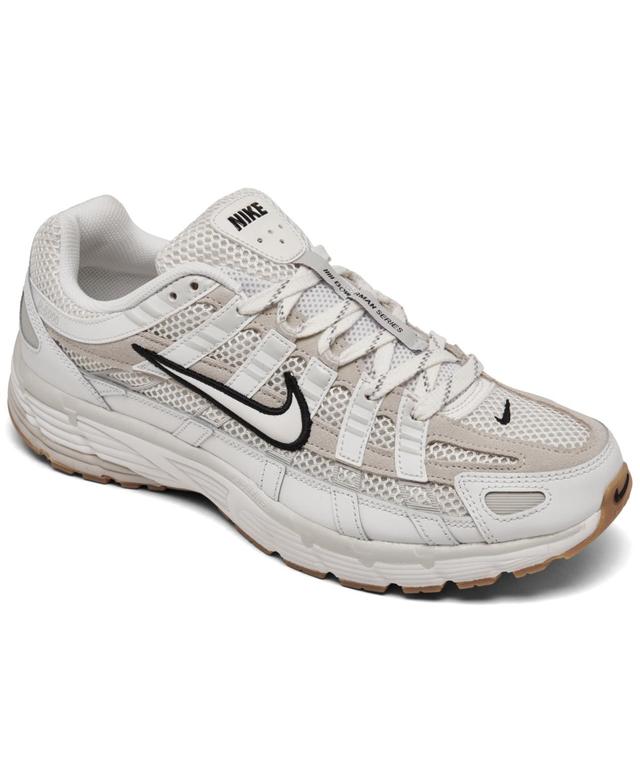 Nike Mens P-6000 Premium Casual Sneakers from Finish Line - White Product Image