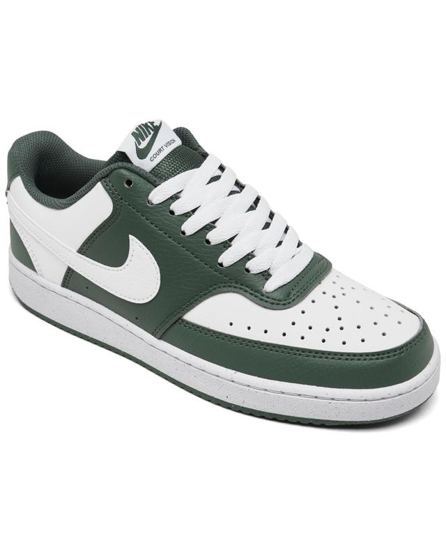 Nike Womens Court Vision Low Next Nature Casual Sneakers from Finish Line - Vintage Product Image