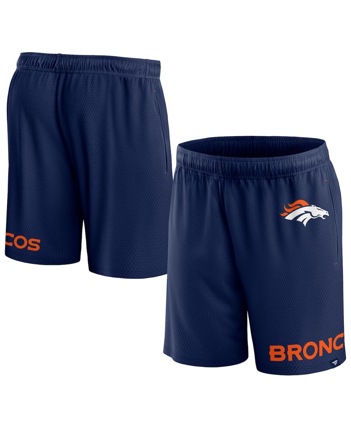 Mens Fanatics Navy Denver Broncos Clincher Shorts Product Image