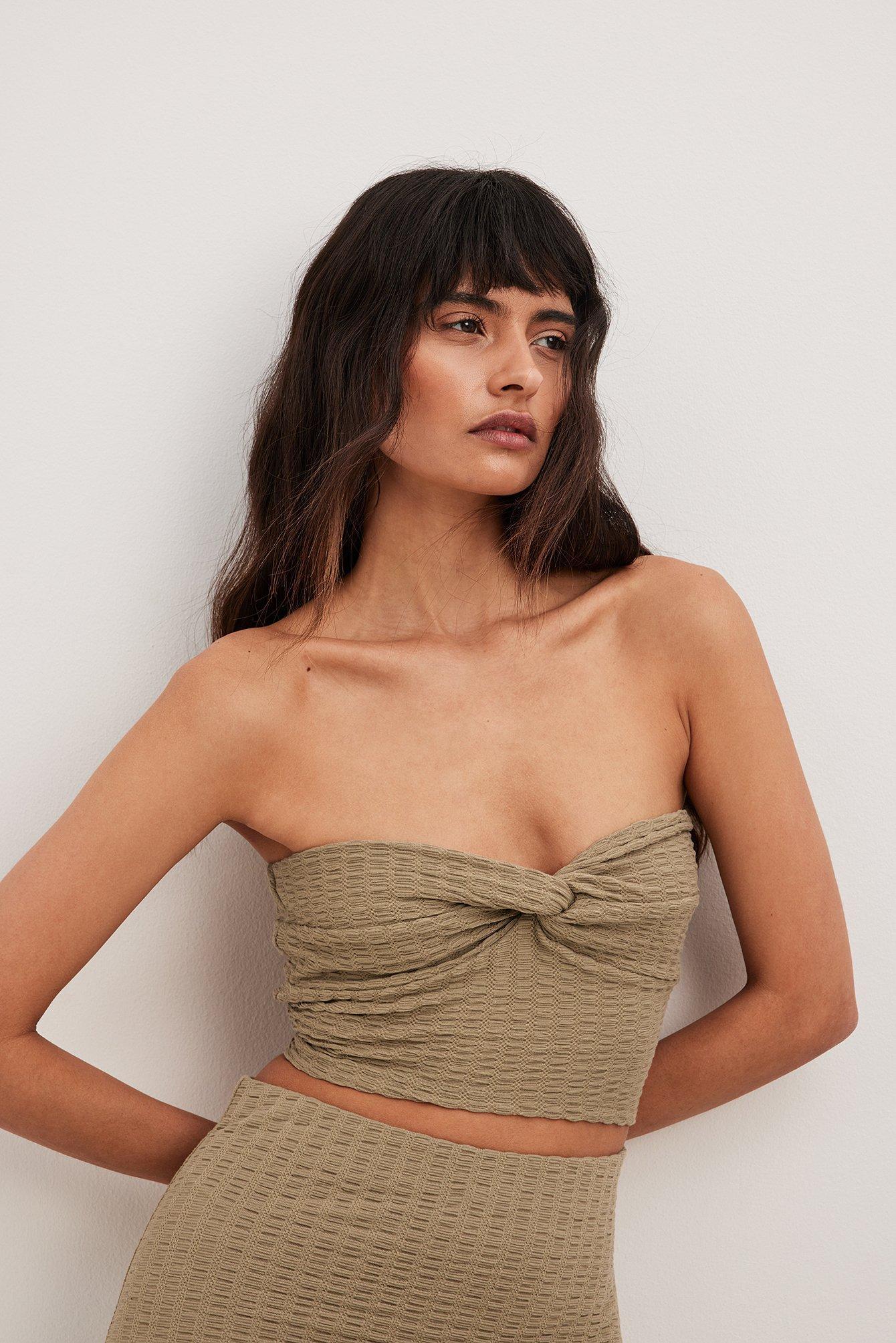 Twist Structure Tube Top Product Image