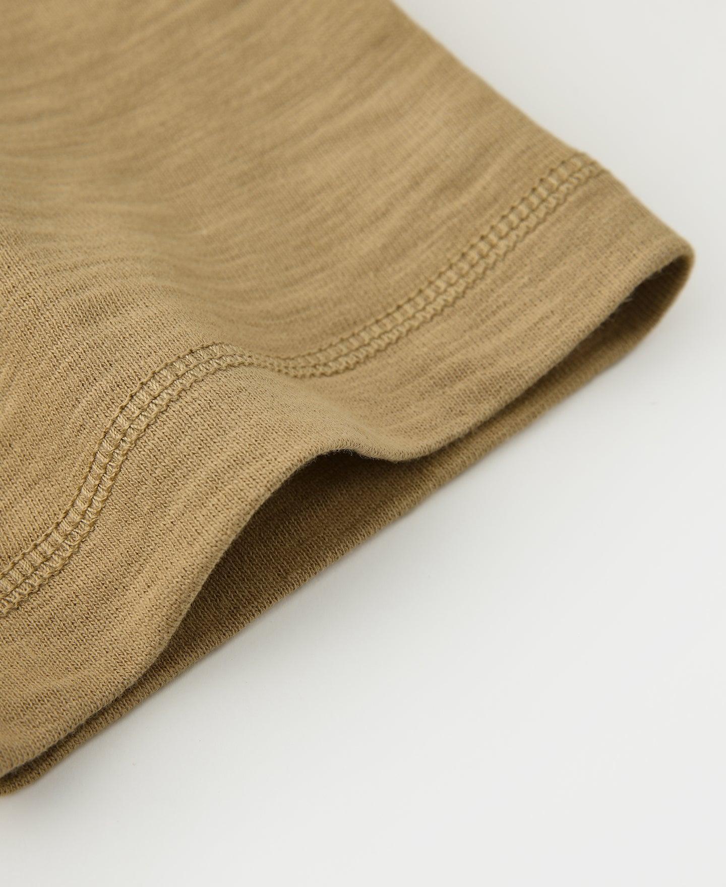 10.5 oz US Cotton Tubular Gusset T-Shirt - Sand Product Image