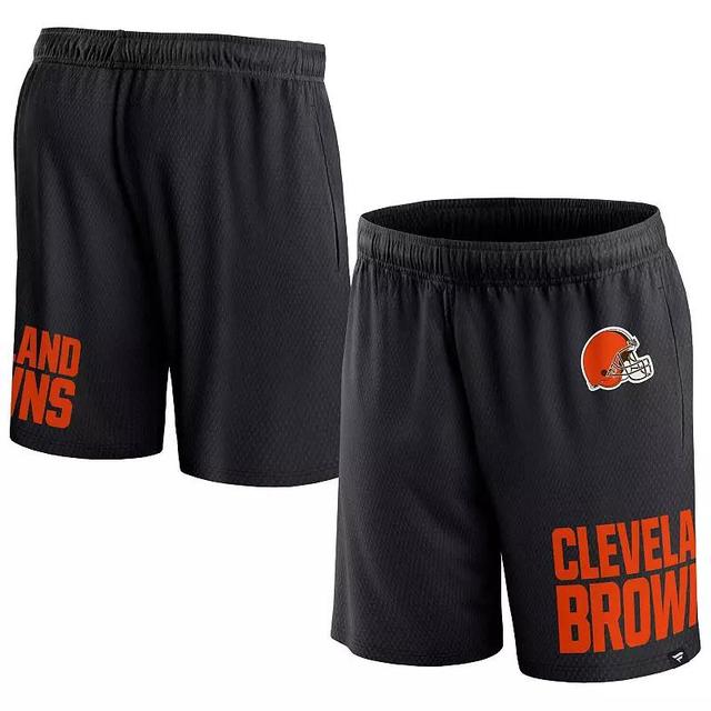 Mens Fanatics Black Cleveland Browns Clincher Shorts Product Image