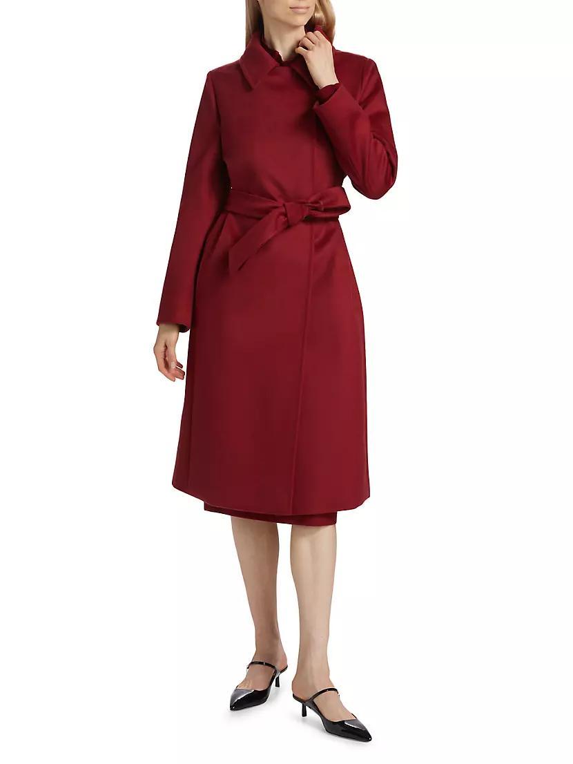 Bcollag Virgin Wool Belted Coat Product Image