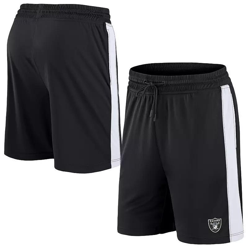 Mens Fanatics Black Las Vegas Raiders Break It Loose Shorts Product Image