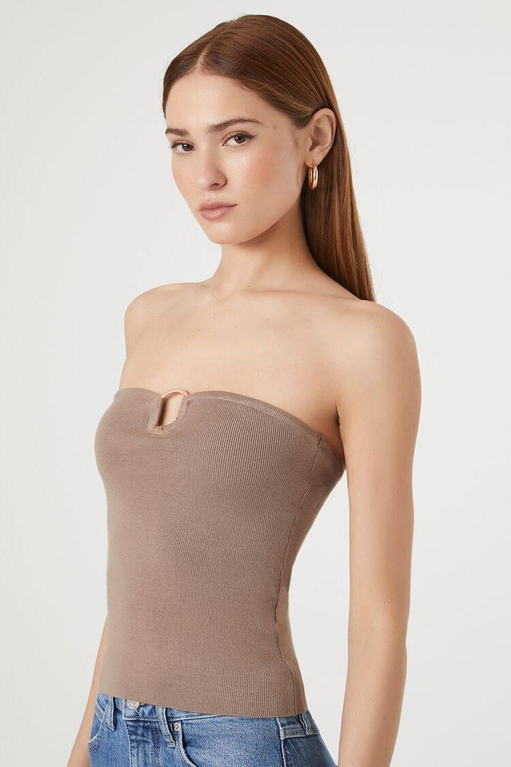 Sweater-Knit Ribbed Tube Top | Forever 21 Product Image