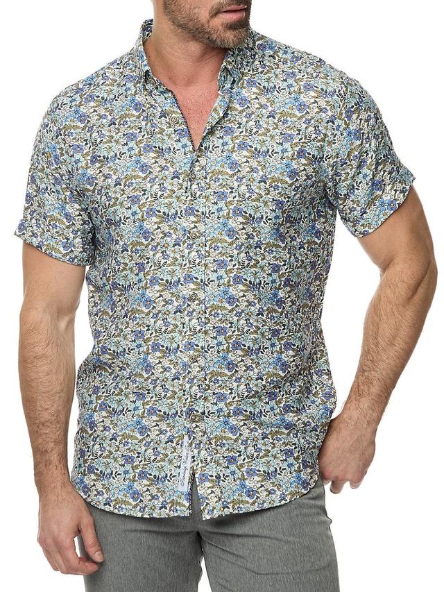 Mens Craso Woven Short-Sleeve Shirt Product Image