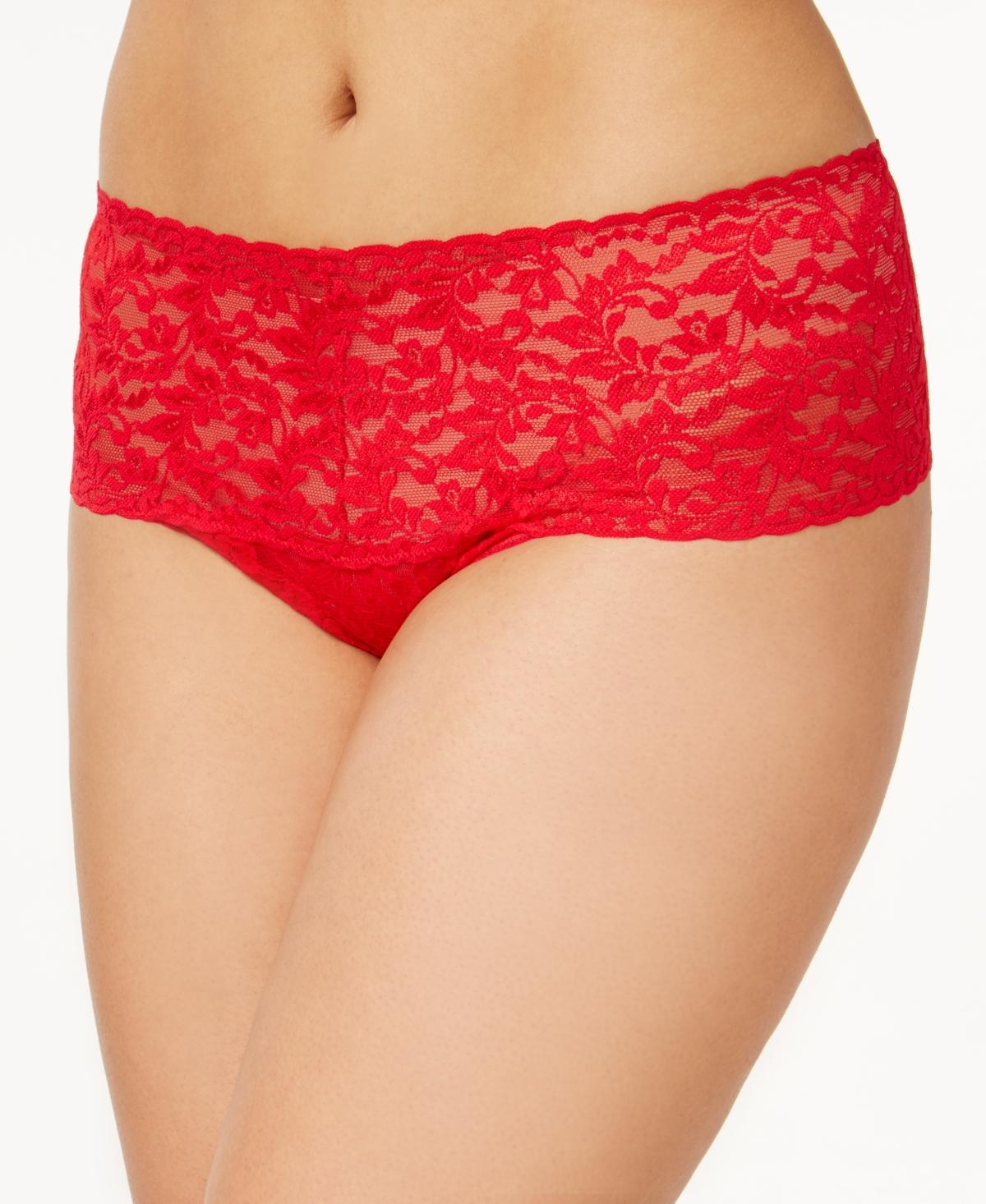 Hanky Panky Plus Retro Lace Thong Product Image