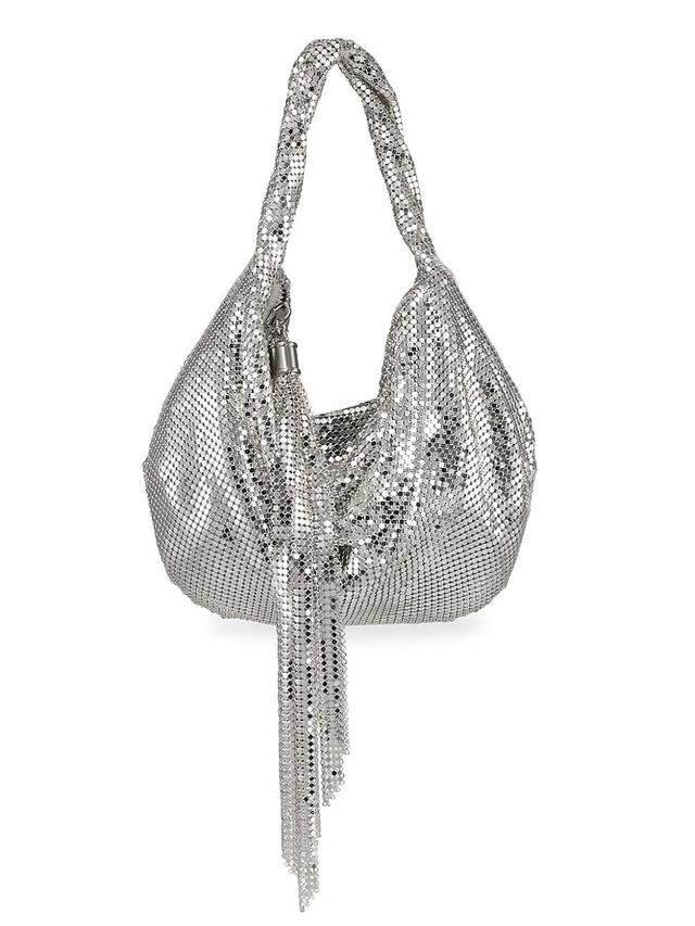 Womens Marisol Twisted Mesh Hobo Bag Product Image