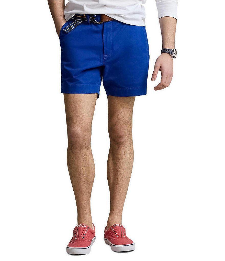 Polo Ralph Lauren Stretch Classic-Fit Chino 6#double; Inseam Shorts Product Image