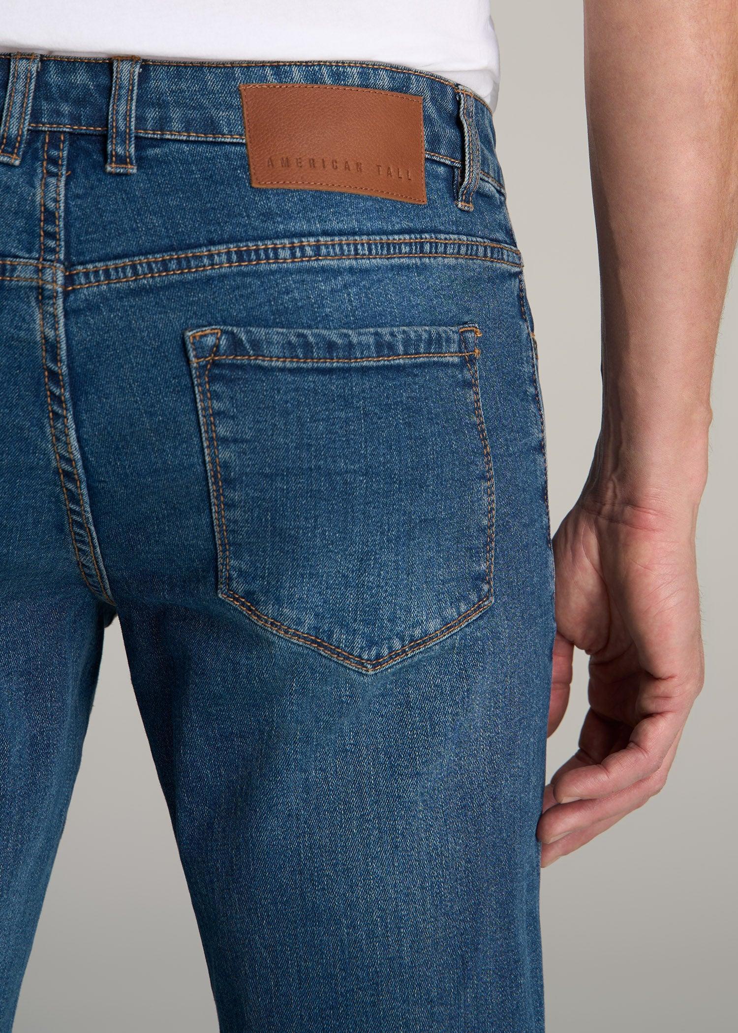 Carman TAPERED Jeans for Tall Men in Worn Blue Male Product Image