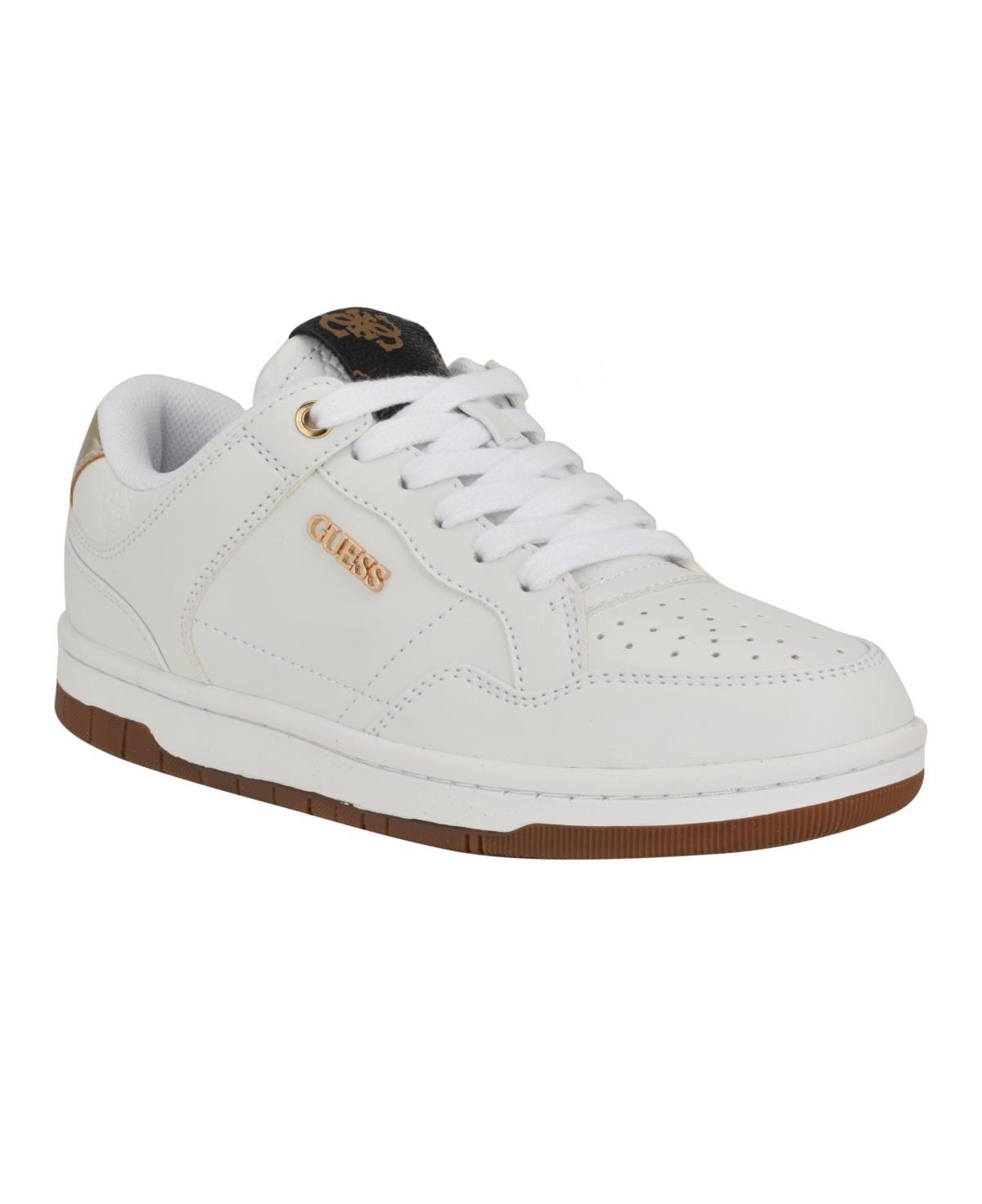 Guess Womens Rubinn Lace-Up Logo Detail Sneakers Product Image