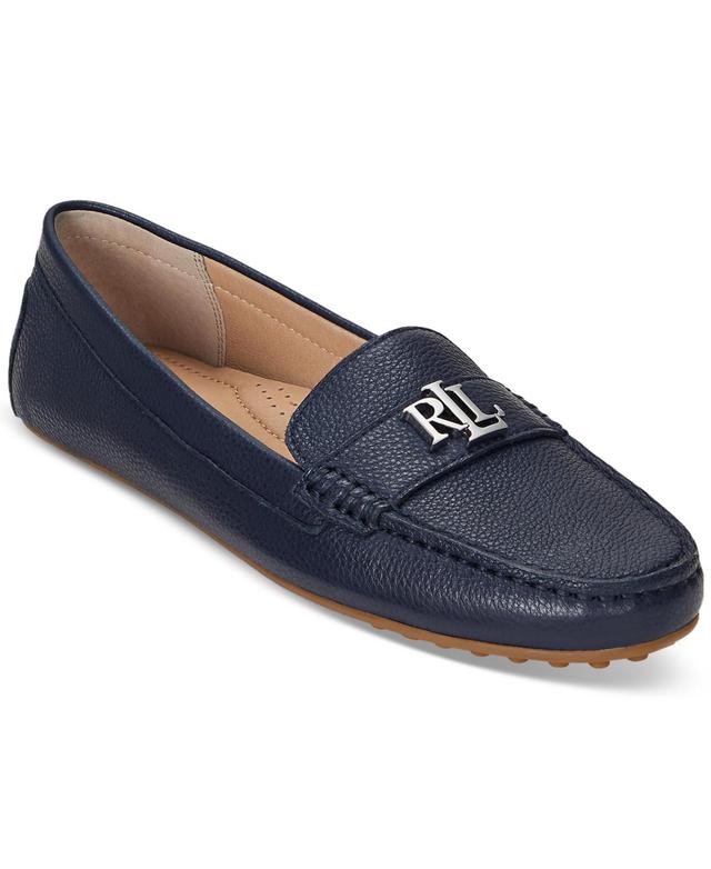 Lauren Ralph Lauren Womens Barnsbury Slip-On Driver Loafer Flats Product Image