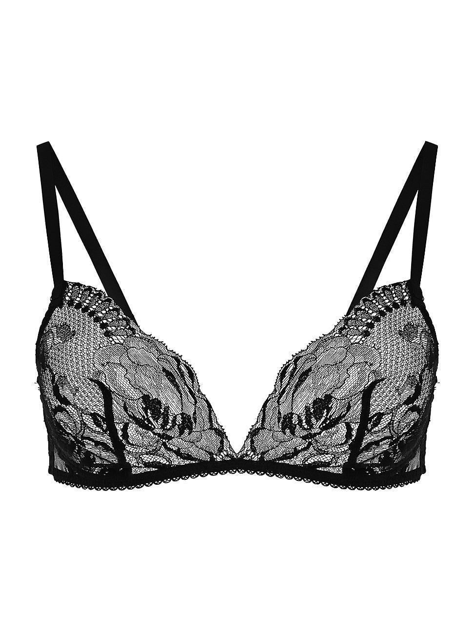 Womens Brigitta Floral Lace Triangle Bra Product Image