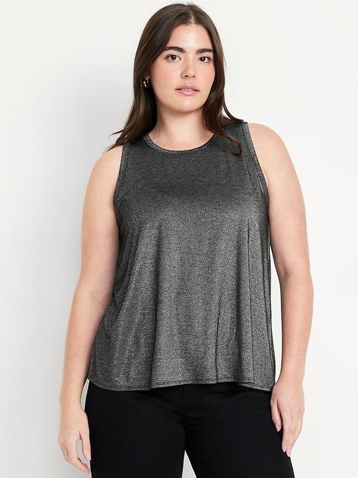 Luxe Sleeveless Shine Top Product Image