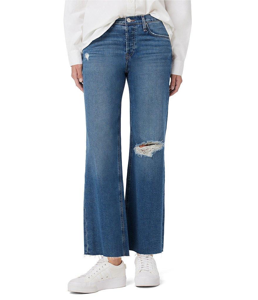 Hudson Jeans Rosie Denim High Rise Wide Leg Jeans Product Image