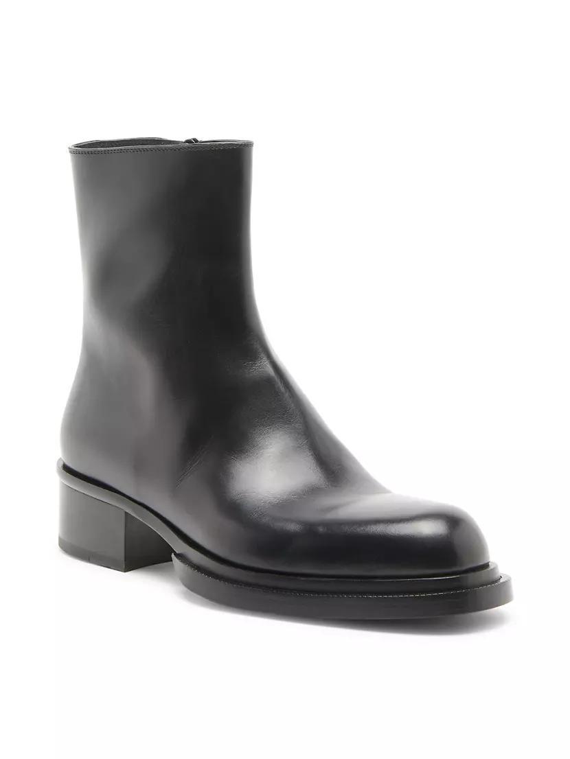 Leather Ankle Boots Product Image