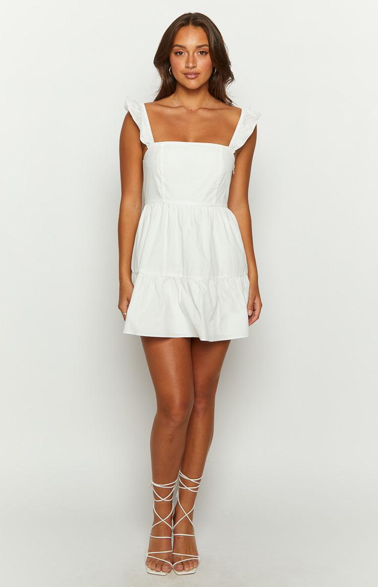 Adair White Mini Dress Product Image