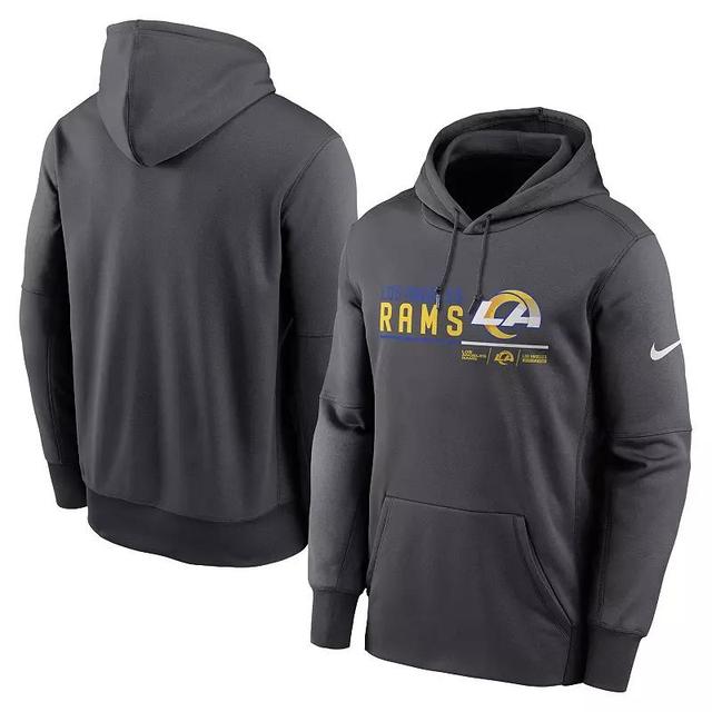 Mens Nike Anthracite San Diego Padres Season Pattern Pullover Hoodie Product Image