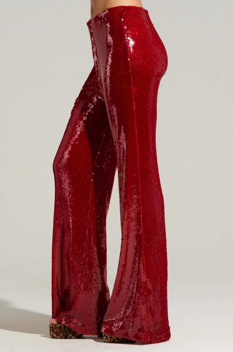 LOVER ZONE SEQUIN TROUSER Product Image