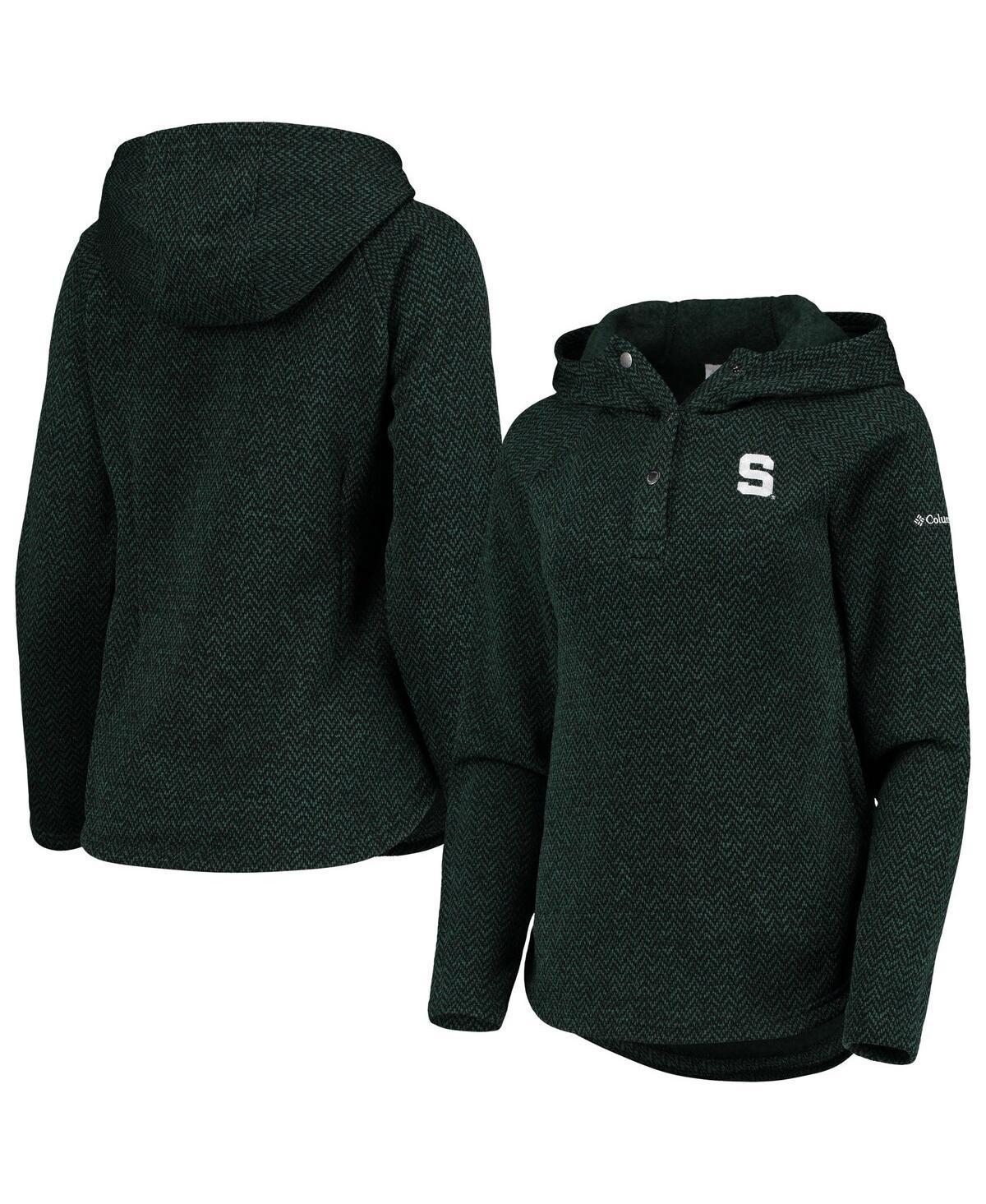 Womens Columbia Michigan State Spartans Darling Days Raglan Fleece Pullover Hoodie Product Image