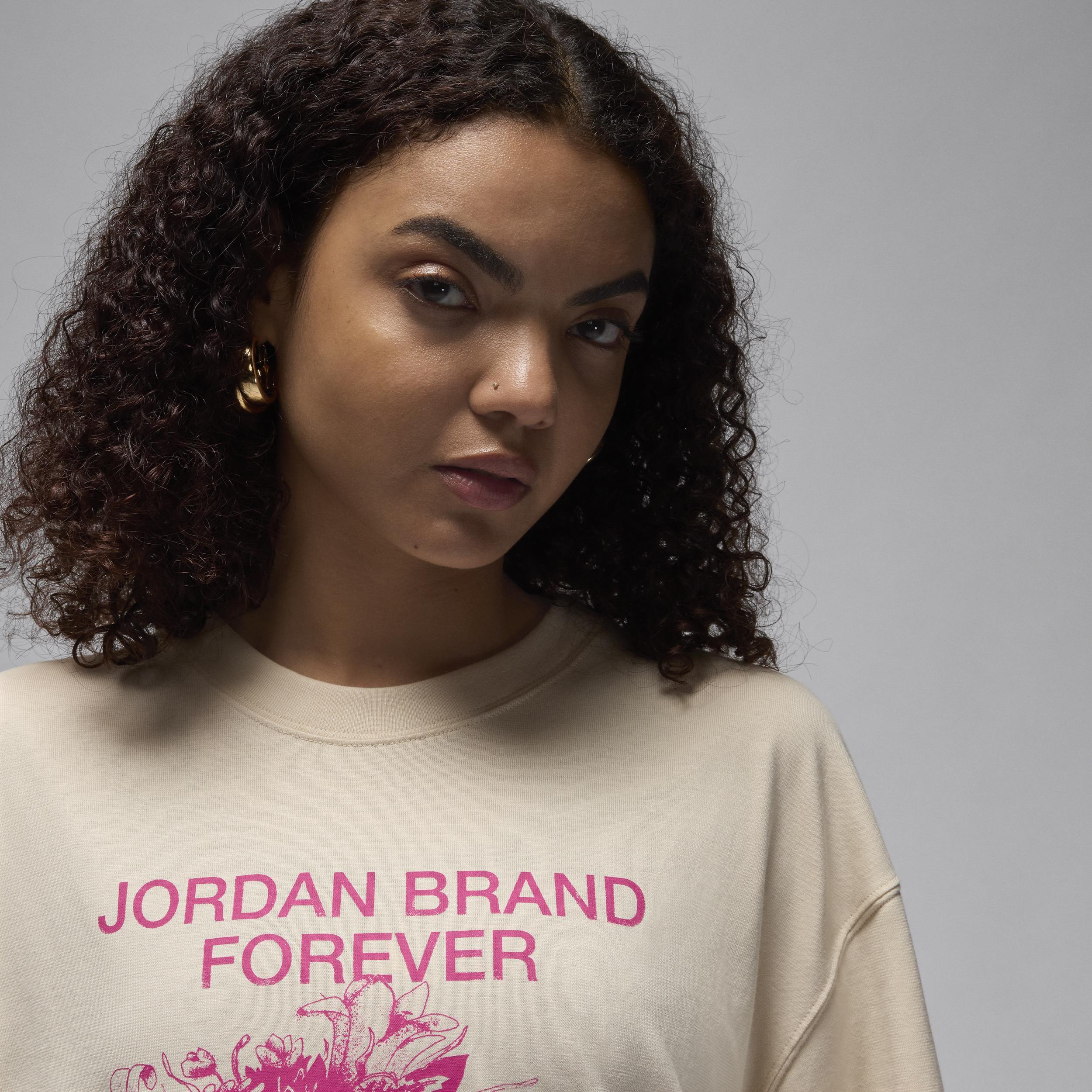 Womens Jordan Oversized Graphic T-Shirt Product Image