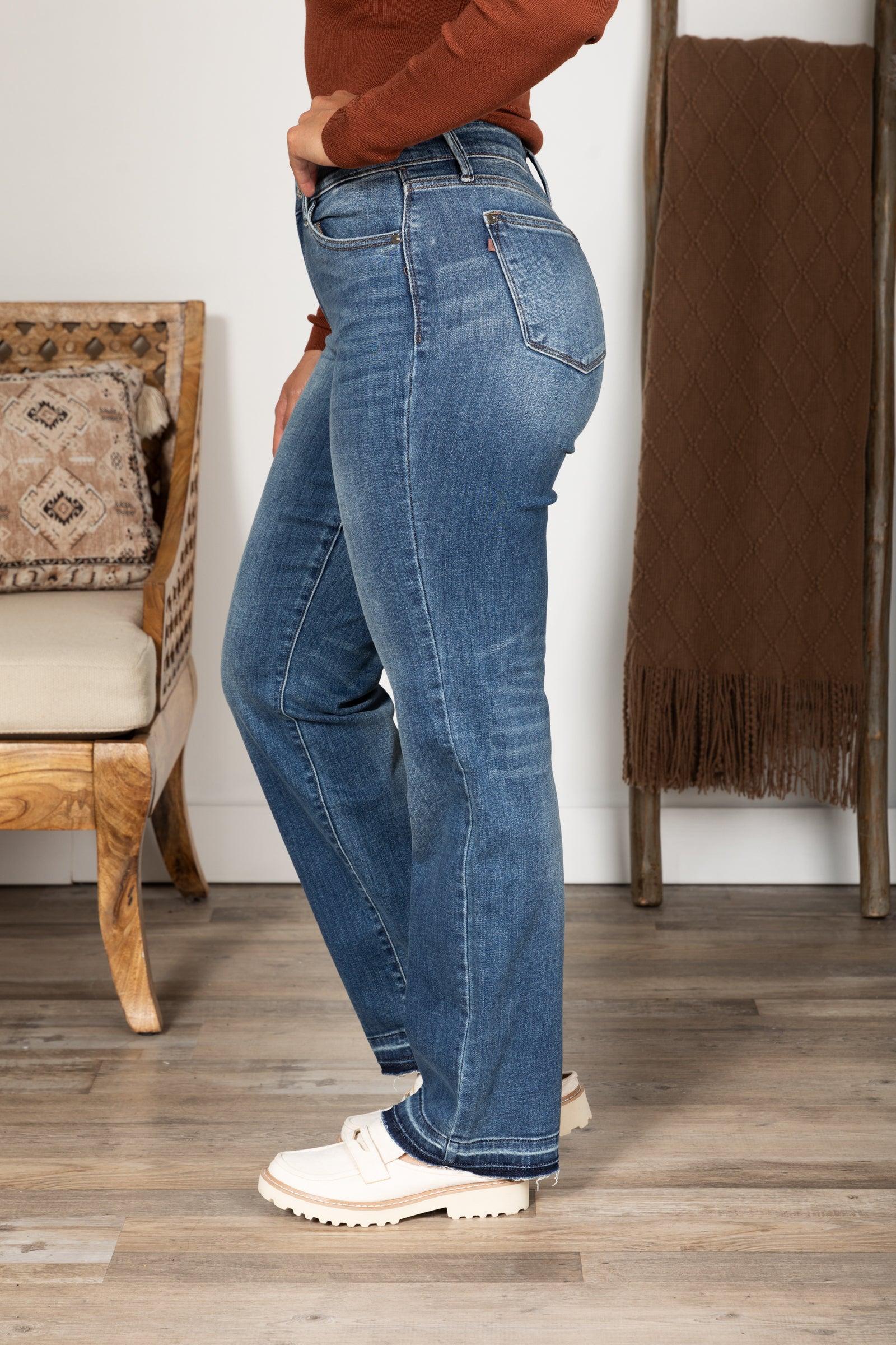 Judy Blue Dad Jean With Release Hem Product Image