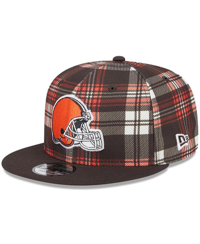 New Era Mens Brown Cleveland Browns 2024 Sideline Statement 9FIFTY Snapback Hat Product Image