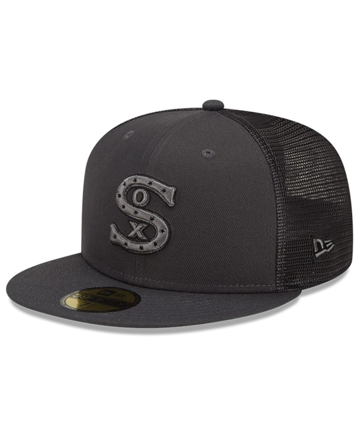 Mens New Era Graphite Chicago White Sox 2022 Batting Practice 59Fifty Fitted Hat Product Image